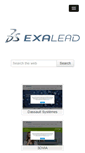 Mobile Screenshot of exalead.fr