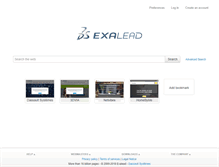 Tablet Screenshot of exalead.fr
